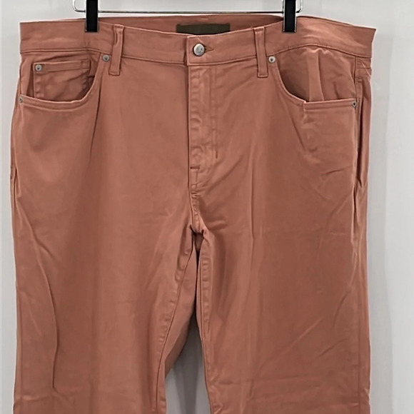 Joe's Jeans Kinetic Brixton Straight & Narrow Jeans in Salmon - NWOT - Size 38 - Picture 2 of 9